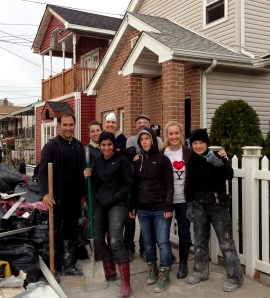 A friend of mine pointed out that my shirt looks like it says LOVE YOU! How apropo!